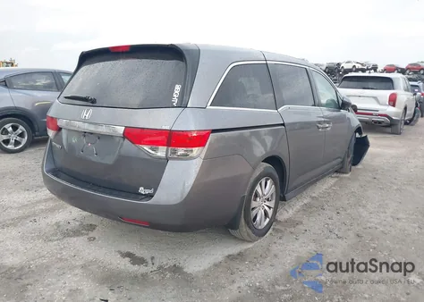 2014 Honda Odyssey Ex из США, поврежденный, VIN 5FNRL5H41EB124452